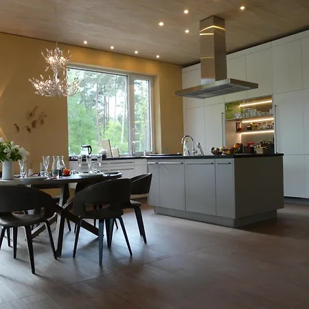 Luxus-ferienhaus Direkt Am See, Naturnaher Komfort In Modernem Stil Lychen